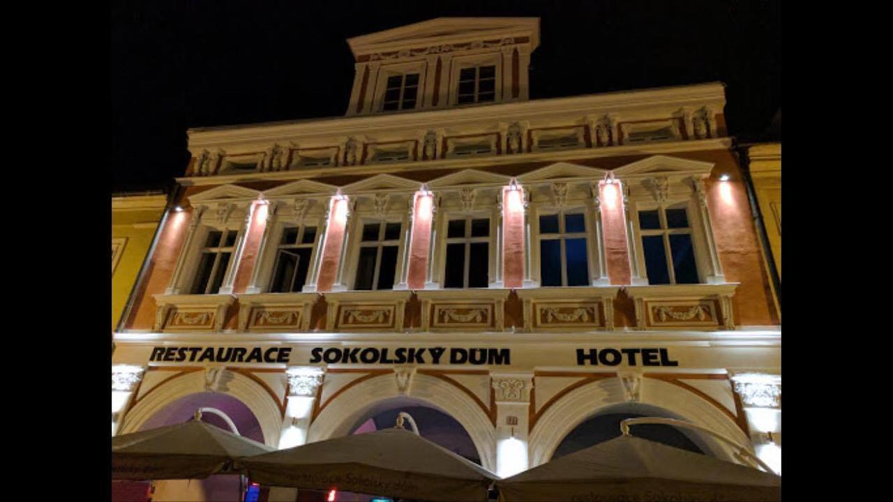 Hotel Sokolsky Dum Domazlice Luaran gambar